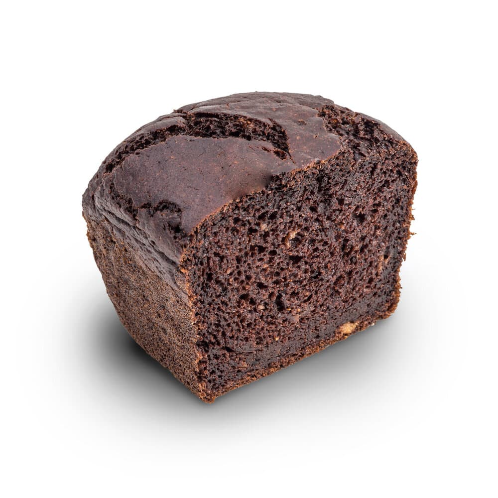 Torta al cioccolato con barbabietola rossa e farina di mais